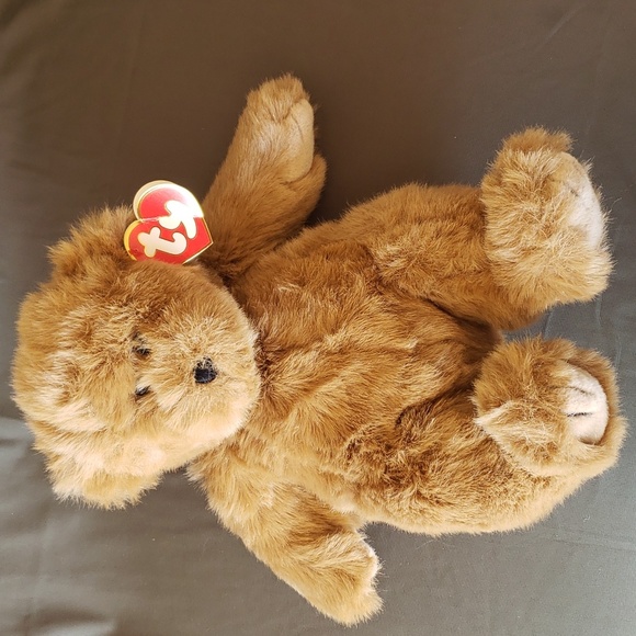 NWT Dumpling 🐻 Ty Vintage Classic Plush Teddy Bear 🧸 Collectible, PVC pellets - Picture 10 of 11